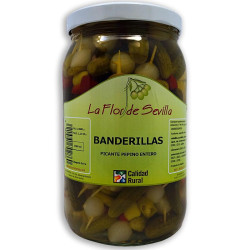 BANDERILLAS PICANTES ENTERAS 6/1.1 Kg. (P.N.E.)